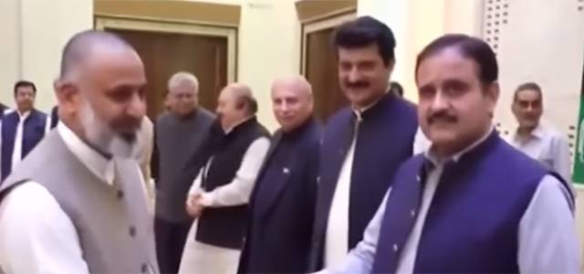 وزیر اعلیٰ پنجاب سے امجدمحمودکی ملاقات ، ڈیم فنڈ کیلئے25 لاکھ روپےکاعطیہ