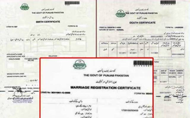 Death/Birth Certificate