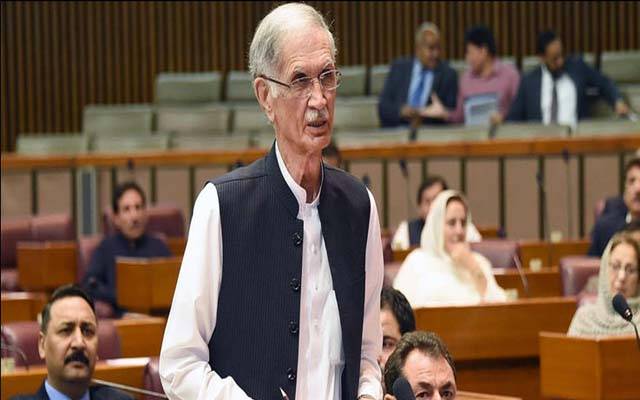 pervez khattak in NA