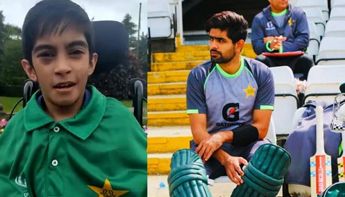 Babar Azam-special child