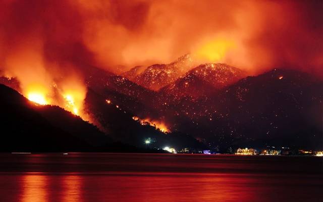 wildfires in turkey