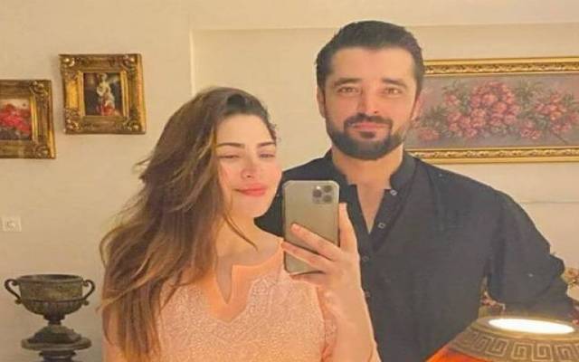 Hamza abbasi and Naimal khawar