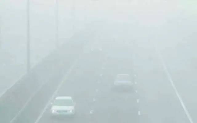 motorway closed due to fog