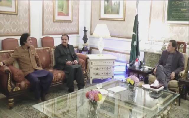 Imran Khan met Ramiz Raja