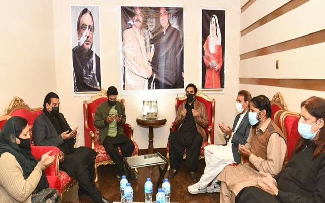 bilawal butto in shahbaz bhatti residence 