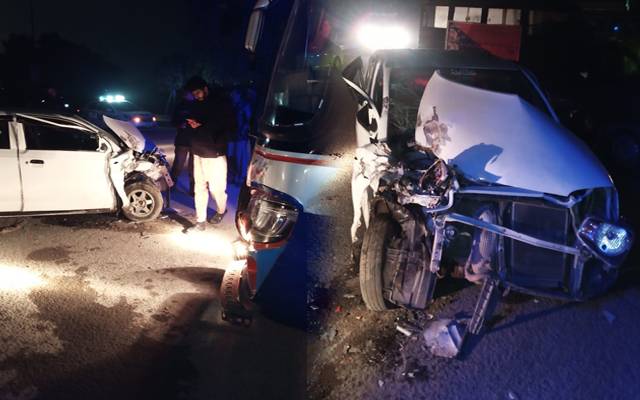 Lahore Accident in Babu Sabu