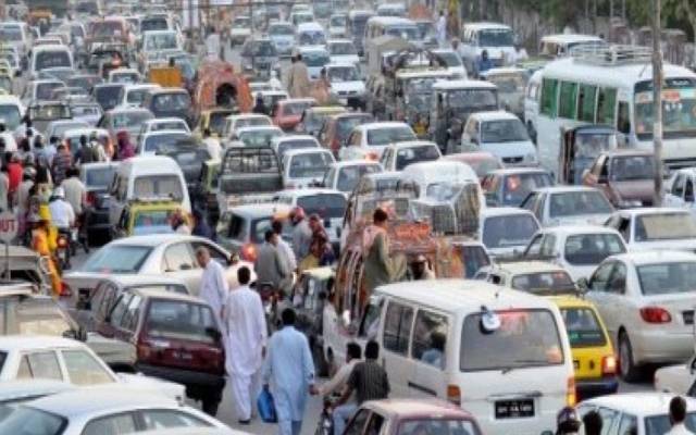 Traffic jam,Psl -7 matches in Lahore