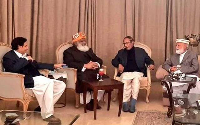 ch brothers and maulana fazlur rehman