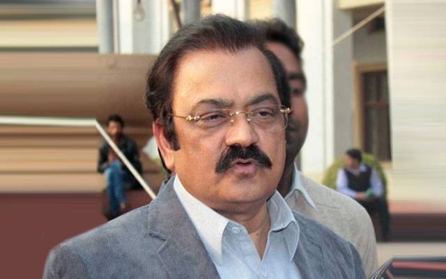 Rana Sanaullah Khan, son of Mr Sher Muhammad Khan