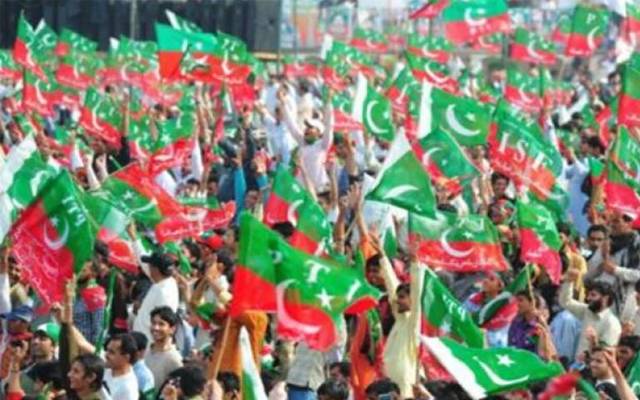 Menar e Pakistan,Pti jalsa