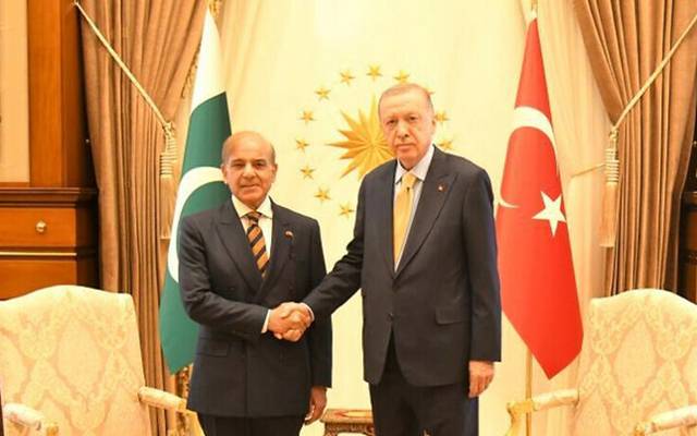 Shahbaz sharif,meeting,turkish president