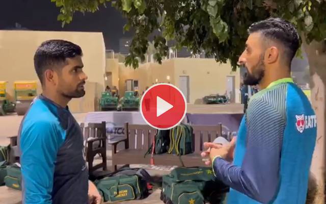 Babar Azam & Nazakat Khan video 