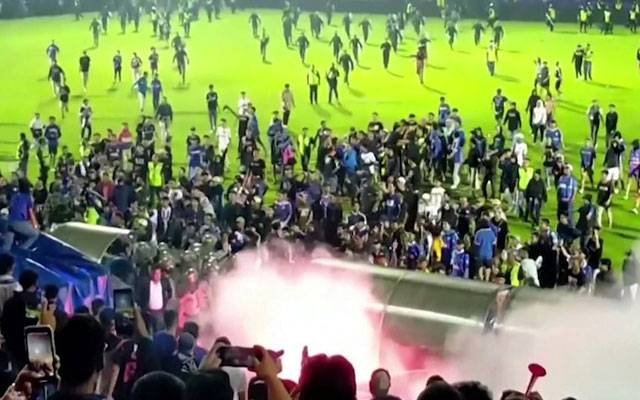 Stampede at Indonesia football match