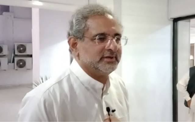 Shahid Khaqan Abbasi media discuss 