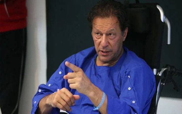 عمران خان کی زخمی ٹانگ کا چیک اپ