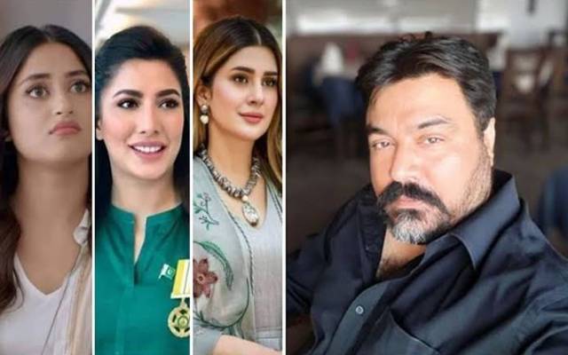 Adil Raja and Pakistani actresses