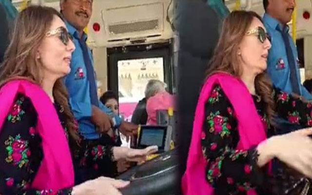 Sharmila Farooqui became the first woman driver of Pink People's Bus Service