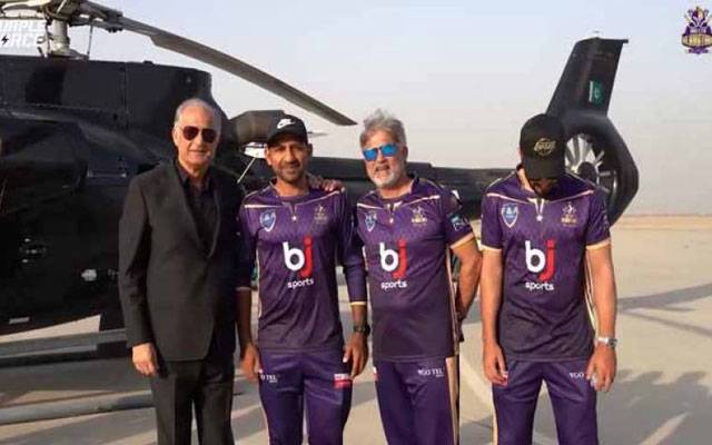 Team Quetta Gladiators entry in movie style