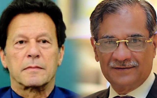 عمران خان اورثاقب نثار کیخلاف الیکشن کمیشن میں ریفرنس دائر