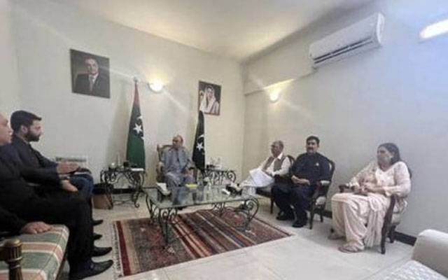 political leaders,meeting with Asif zardari,City42