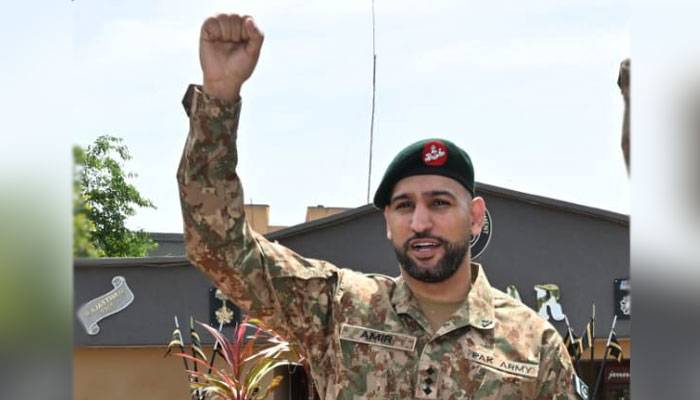 Amir Khan, City42 , Pakistan Army, Honorary Captain, General Asif Muir 