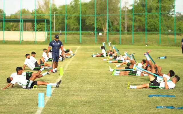 فیفا ورلڈ کپ کوالیفائر،قومی فٹبال ٹیم کا تربیتی کیمپ  اسلام آباد میں شروع