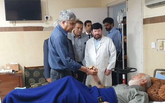 وزیر داخلہ محسن نقوی کا  سی ڈی اے ہسپتال کادورہ ،مریضوں کاعلاج  ہیلتھ کارڈ پر کرنے کی ہدایت