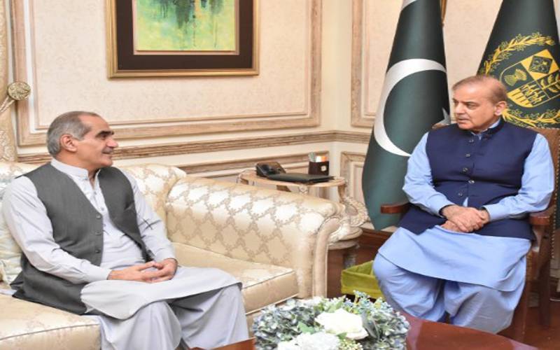 شہبازشریف سے سابق وفاقی وزیر خواجہ سعد رفیق کی ملاقات، اہم امور پر تبادلہ خیال 