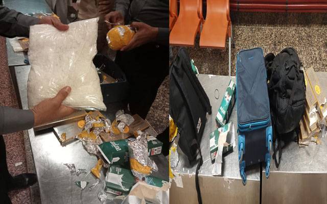 لاہور ائیر پورٹ: غیر ملکی مسافر سے دودھ کے پیکٹس میں چھپائی گئی منشیات برآمد 
