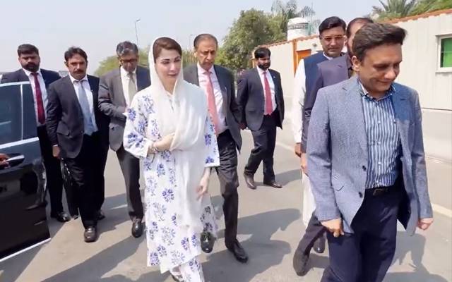 مریم نواز کا بند روڈ منصوبے کا دورہ ، پراجیکٹ کی تکمیل کیلئے جو لائی کی ڈیڈ لائن دیدی