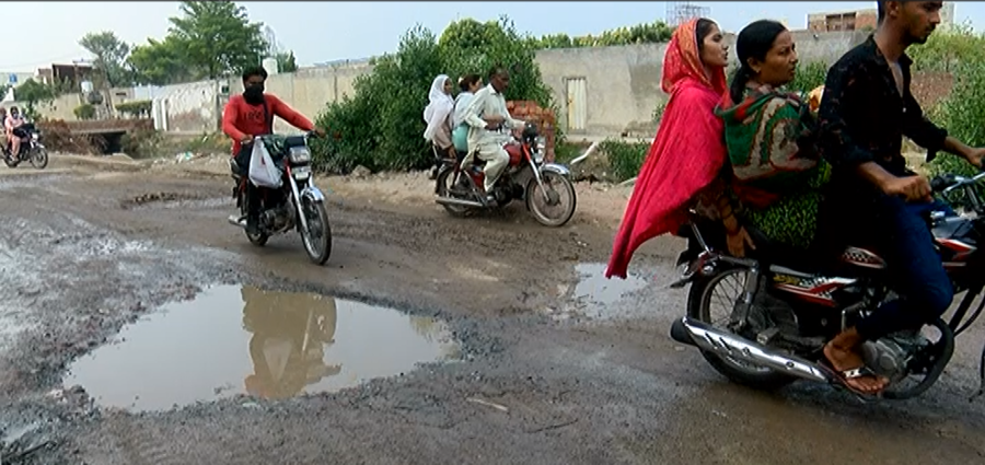 Rohi Nallah, Khuda Bakhash Road, Lahore sewerage collapsed , city42 