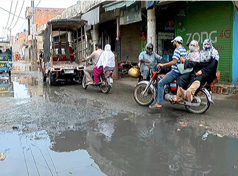 Kamahan Rod, Sabar chowk , sewerage system collapsed, city42 