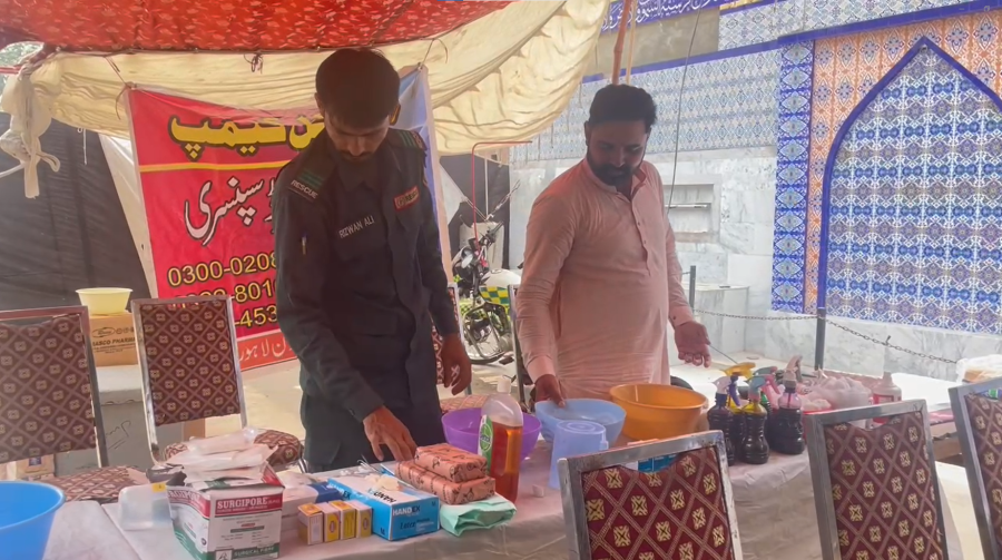 Medical camps, Muharram Jaloos, City42, azadari 