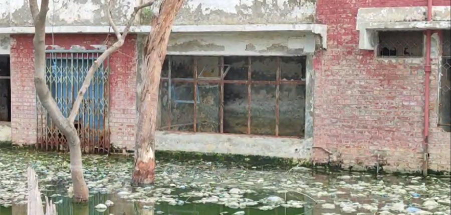 Manawan Government Dispensary , Sewerage system collapsed, city42 