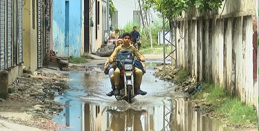 Shah pur Jalowala, Sewerage system collapsed, city42 