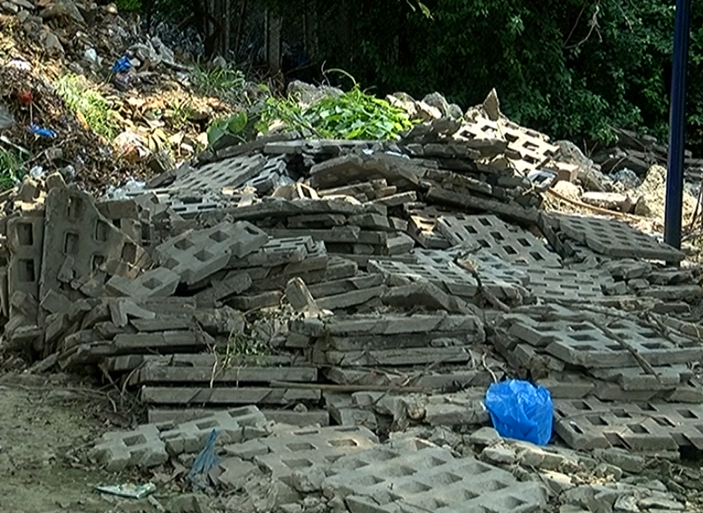 Shah Jamal Noor Jahan Park, City42, dumping yard, rain water disposal, city42 