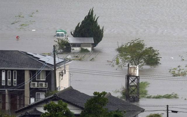 Japan Typhon, Shanshin , City42, Toyota Factory closed mass evacuation 