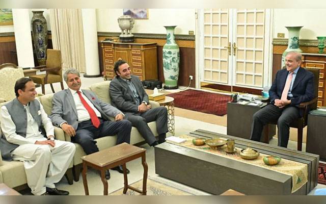 Prime Minister Shahbaz, Bilawal Bhutto Zardari , Murtaza Wahab 