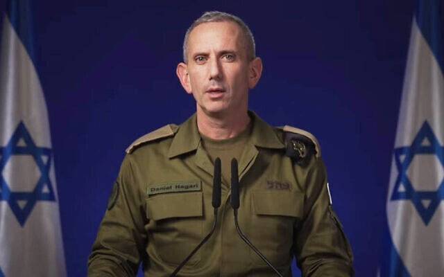 Denial Higari, IDF Spokesman, Iran Missal Attack, Precautionary warnings