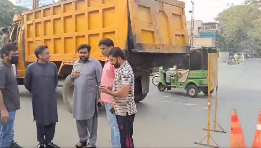 ڈی جی ایل ڈی اے کا مختلف علاقوں کا دورہ ، پیچ ورک کے کاموں کا جائزہ 