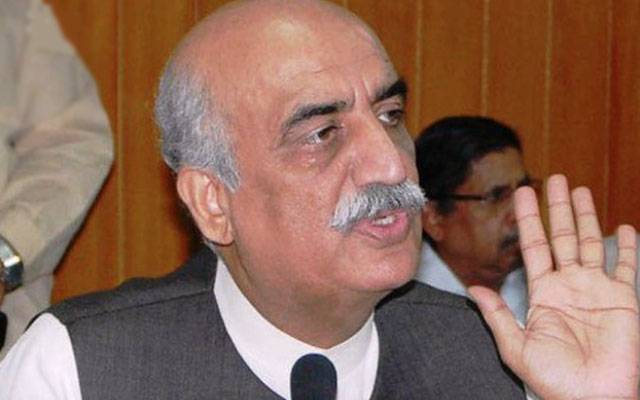 Khurshid Shah , PTI Protest, City42 