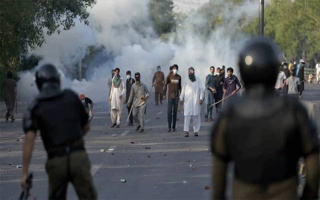 احتجاج میں توڑ پھوڑ اور شر انگیزی کرنے والے پی ٹی آئی کارکنان کا جسمانی ریمانڈ منظور