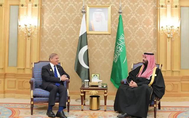 Crown Prince Mohammad Bin Salman, Prime minister Shahbaz Sharif, City42 