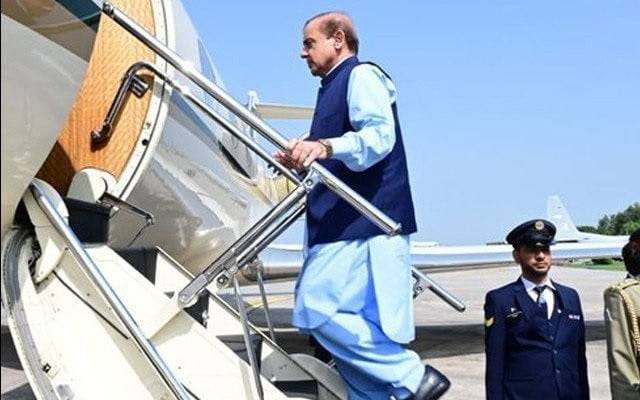 وزیر اعظم شہباز شریف لاہورسےاسلام آباد روانہ