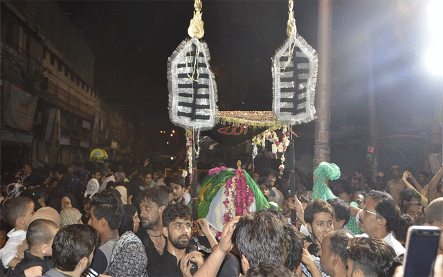  ماتمی جلوس نہ نکالنےکا فیصلہ