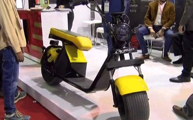 Pakistani Li Power Company has introduced an electric chargeable motorcycle