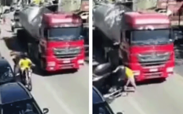 Viral Video of Accident