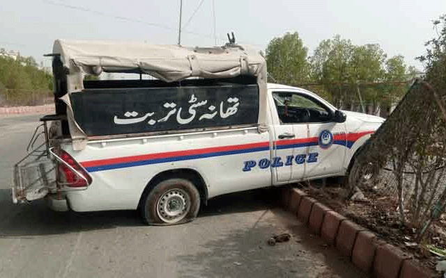 Turbat Suicide attack on Police Van, One personale died, City42