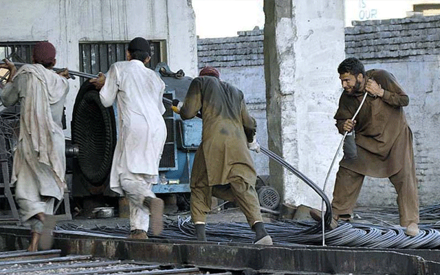 Quiad e Azam Industrial Estate, City42, Mazdoor Ittahad protest, Haqooq e Khalaq Party Protest, City42 