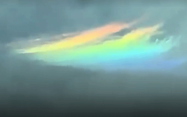 Fire Rainbow in Massachusetts, Boston sky, City42, Social platforms, X, Reedit, Rainbow 
